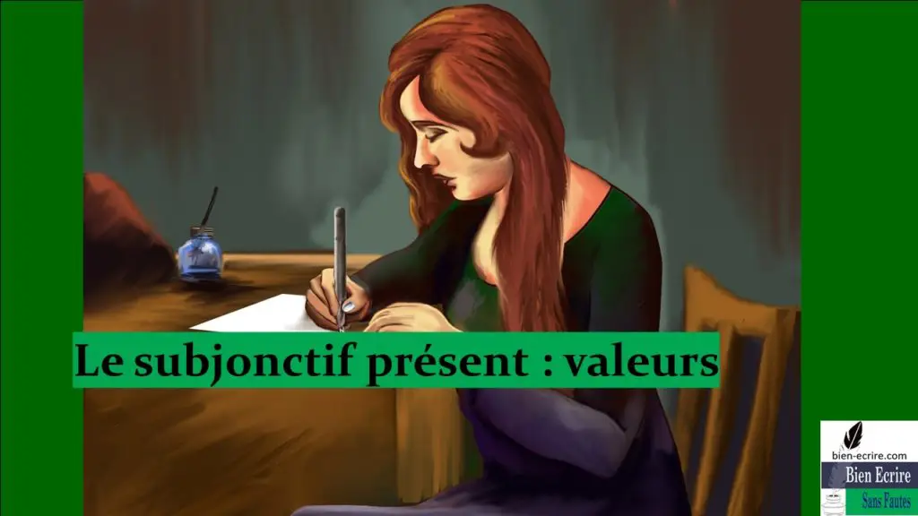 Le subjonctif présent : valeurs