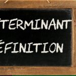 Déterminant : définition (déterminant 1/13)