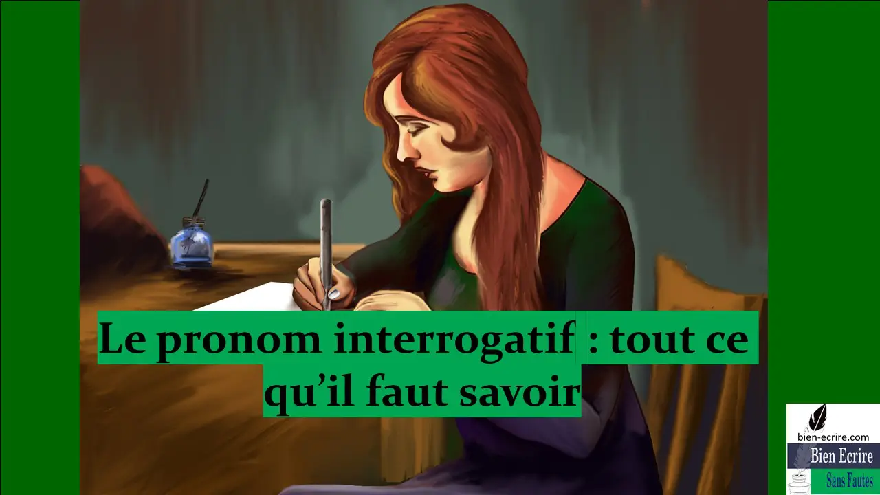 Pronom 11 – pronom interrogatif