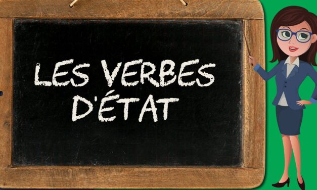 Verbe d’état (verbe 16/20)