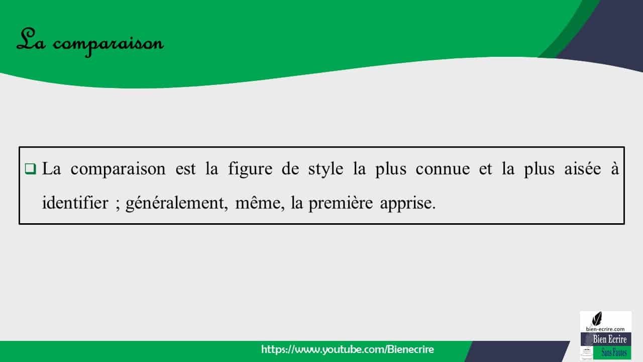 Figures d’analogie 3 – comparaison - Bien écrire