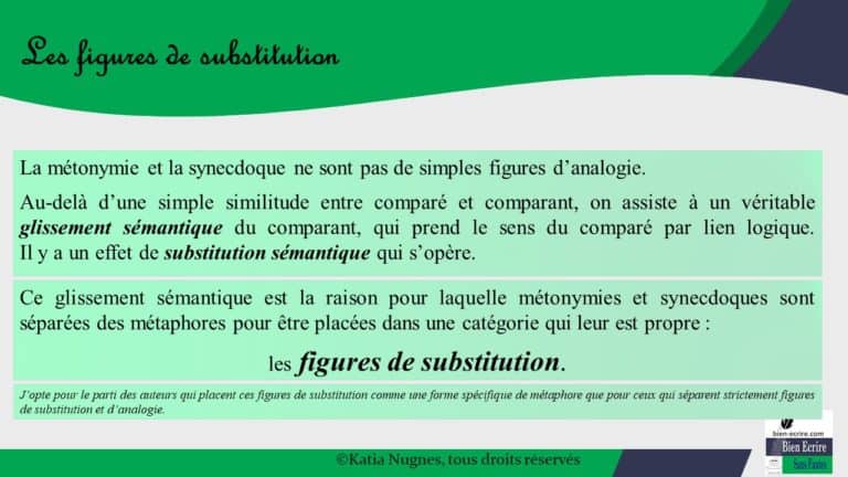 Figures d'analogie 8  métonymie et synecdoque  Bien écrire