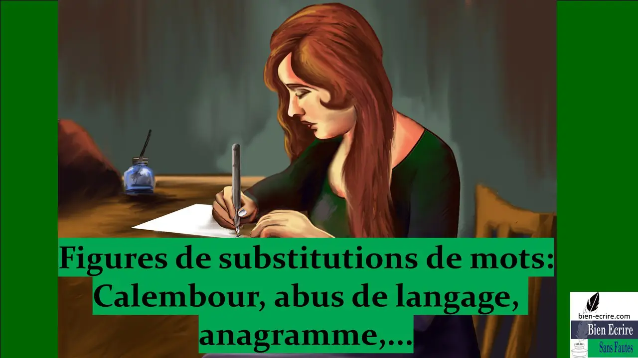 Manipulation de mots 3 – Substitution de mots : anagrammes, contrepèteries, calembours…