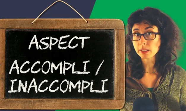 Aspect accompli et aspect inaccompli