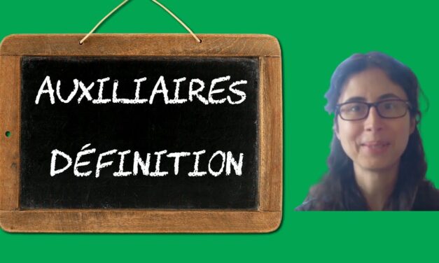 🎬 En scène les auxiliaires : « être » et « avoir »